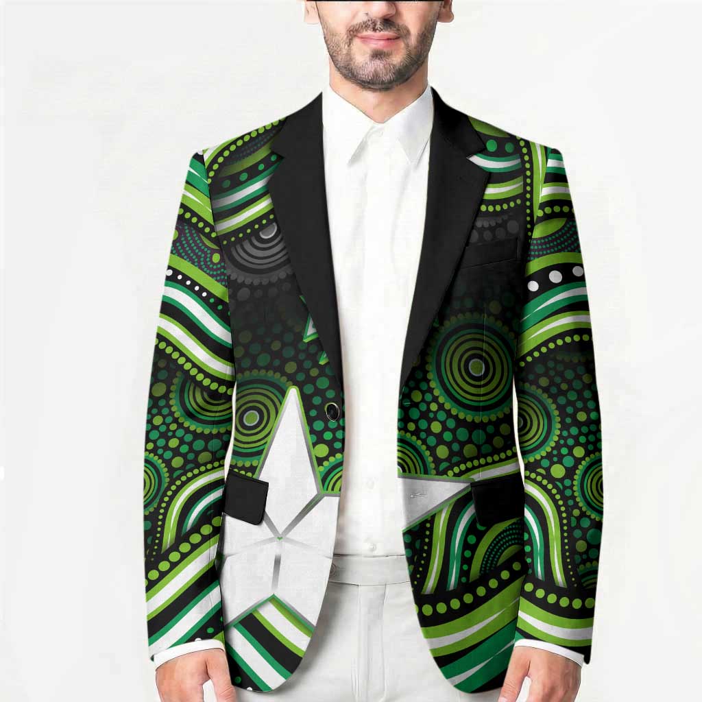 Melbourne Stars Cricket Blazer Australian Cricket Mascot - Modern Indigenous Style