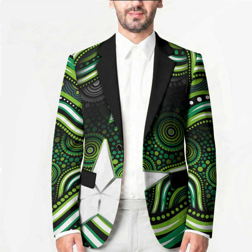 Melbourne Stars Cricket Blazer Australian Cricket Mascot - Modern Indigenous Style