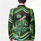 Melbourne Stars Cricket Blazer Australian Cricket Mascot - Modern Indigenous Style