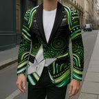 Melbourne Stars Cricket Blazer Australian Cricket Mascot - Modern Indigenous Style