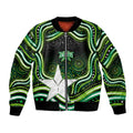 Melbourne Stars Cricket Bomber Jacket Australian Cricket Mascot - Modern Indigenous Style