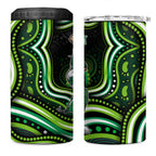 Melbourne Stars Cricket 4 in 1 Can Cooler Tumbler Australian Cricket Mascot - Modern Indigenous Style