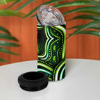 Melbourne Stars Cricket 4 in 1 Can Cooler Tumbler Australian Cricket Mascot - Modern Indigenous Style