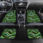 Melbourne Stars Cricket Car Mats Australian Cricket Mascot - Modern Indigenous Style