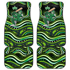 Melbourne Stars Cricket Car Mats Australian Cricket Mascot - Modern Indigenous Style