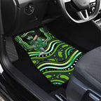Melbourne Stars Cricket Car Mats Australian Cricket Mascot - Modern Indigenous Style