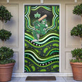 Melbourne Stars Cricket Door Cover Australian Cricket Mascot - Modern Indigenous Style