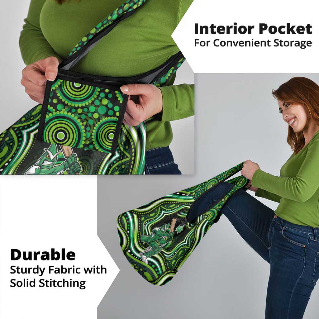 Melbourne Stars Cricket Grocery Bag Australian Cricket Mascot - Modern Indigenous Style
