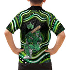 Melbourne Stars Cricket Hawaiian Shirt Australian Cricket Mascot - Modern Indigenous Style