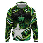 Melbourne Stars Cricket Hoodie Australian Cricket Mascot - Modern Indigenous Style