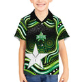 Melbourne Stars Cricket Kid Hawaiian Shirt Australian Cricket Mascot - Modern Indigenous Style