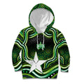 Melbourne Stars Cricket Kid Hoodie Australian Cricket Mascot - Modern Indigenous Style