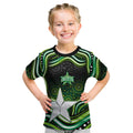 Melbourne Stars Cricket Kid T Shirt Australian Cricket Mascot - Modern Indigenous Style