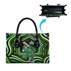Melbourne Stars Cricket Leather Bag Australian Cricket Mascot - Modern Indigenous Style