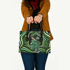 Melbourne Stars Cricket Leather Bag Australian Cricket Mascot - Modern Indigenous Style