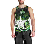 Melbourne Stars Cricket Men Tank Top Australian Cricket Mascot - Modern Indigenous Style