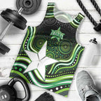 Melbourne Stars Cricket Men Tank Top Australian Cricket Mascot - Modern Indigenous Style