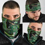 Melbourne Stars Cricket Neck Gaiter Australian Cricket Mascot - Modern Indigenous Style