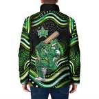 Melbourne Stars Cricket Padded Jacket Australian Cricket Mascot - Modern Indigenous Style