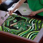 Melbourne Stars Cricket Puzzle Australian Cricket Mascot - Modern Indigenous Style