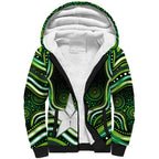 Melbourne Stars Cricket Sherpa Hoodie Australian Cricket Mascot - Modern Indigenous Style