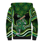 Melbourne Stars Cricket Sherpa Hoodie Australian Cricket Mascot - Modern Indigenous Style