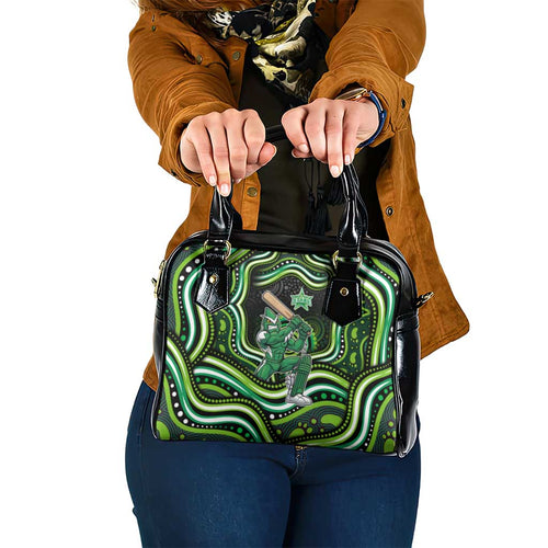 Melbourne Stars Cricket Shoulder Handbag Australian Cricket Mascot - Modern Indigenous Style