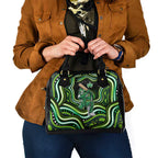 Melbourne Stars Cricket Shoulder Handbag Australian Cricket Mascot - Modern Indigenous Style
