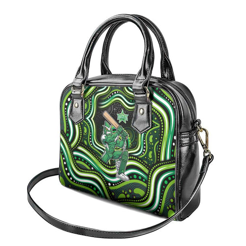 Melbourne Stars Cricket Shoulder Handbag Australian Cricket Mascot - Modern Indigenous Style