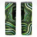Melbourne Stars Cricket Skinny Tumbler Australian Cricket Mascot - Modern Indigenous Style