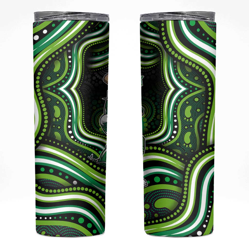 Melbourne Stars Cricket Skinny Tumbler Australian Cricket Mascot - Modern Indigenous Style