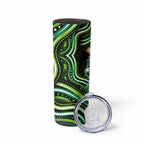Melbourne Stars Cricket Skinny Tumbler Australian Cricket Mascot - Modern Indigenous Style