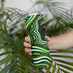 Melbourne Stars Cricket Skinny Tumbler Australian Cricket Mascot - Modern Indigenous Style