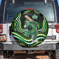 Melbourne Stars Cricket Spare Tire Cover Australian Cricket Mascot - Modern Indigenous Style