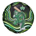 Melbourne Stars Cricket Spare Tire Cover Australian Cricket Mascot - Modern Indigenous Style
