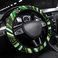 Melbourne Stars Cricket Steering Wheel Cover Australian Cricket Mascot - Modern Indigenous Style