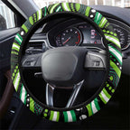 Melbourne Stars Cricket Steering Wheel Cover Australian Cricket Mascot - Modern Indigenous Style