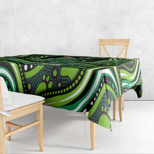 Melbourne Stars Cricket Tablecloth Australian Cricket Mascot - Modern Indigenous Style