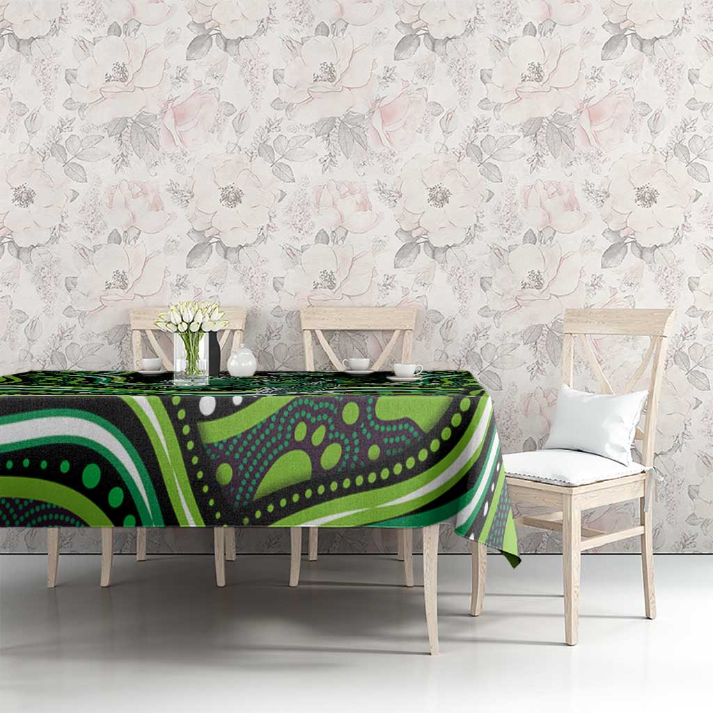 Melbourne Stars Cricket Tablecloth Australian Cricket Mascot - Modern Indigenous Style