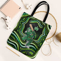Melbourne Stars Cricket Tote Bag Australian Cricket Mascot - Modern Indigenous Style