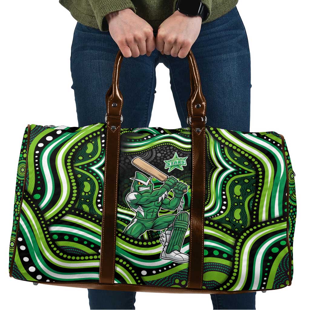 Melbourne Stars Cricket Travel Bag Australian Cricket Mascot - Modern Indigenous Style