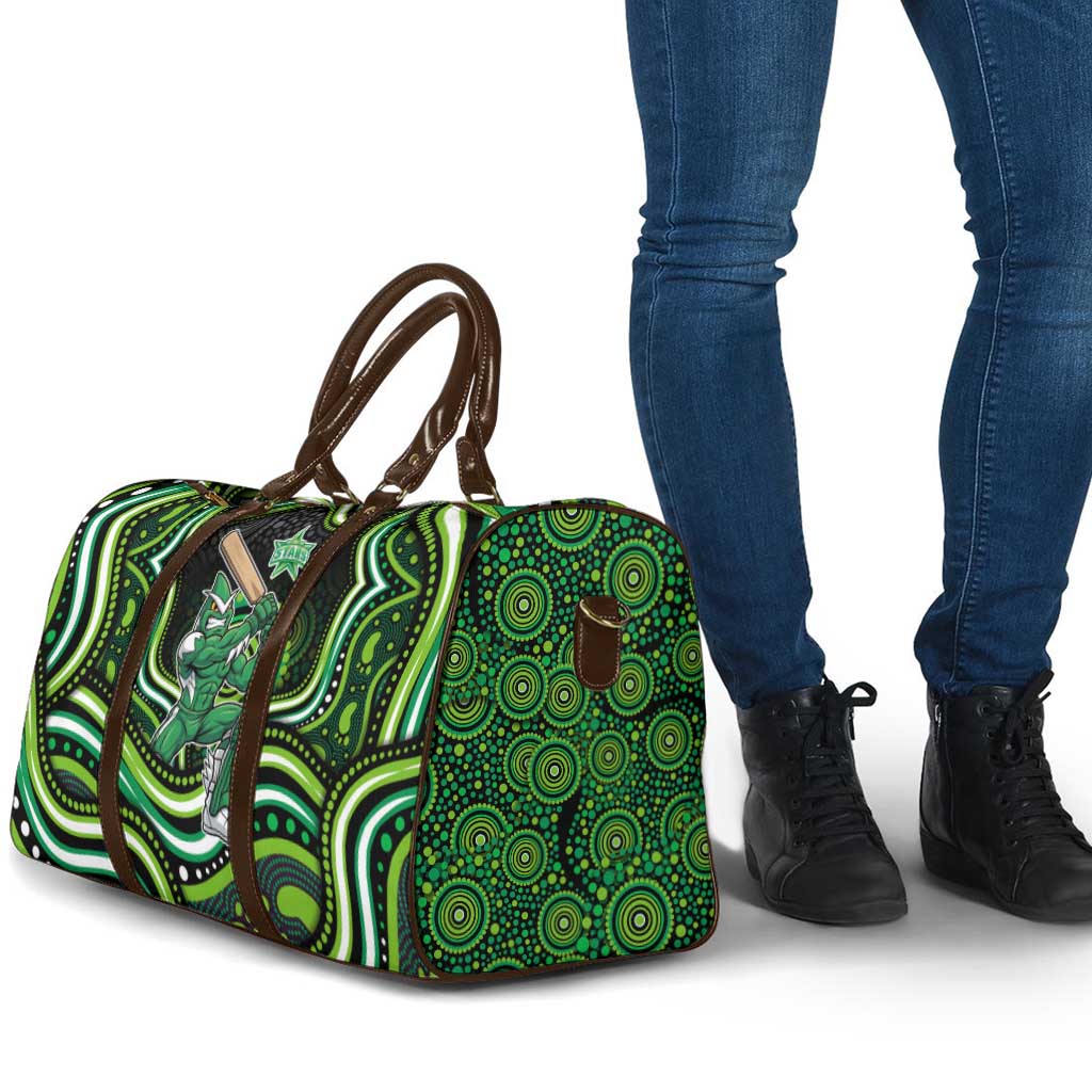 Melbourne Stars Cricket Travel Bag Australian Cricket Mascot - Modern Indigenous Style