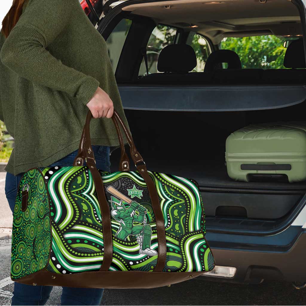 Melbourne Stars Cricket Travel Bag Australian Cricket Mascot - Modern Indigenous Style