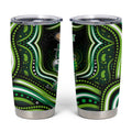 Melbourne Stars Cricket Tumbler Cup Australian Cricket Mascot - Modern Indigenous Style