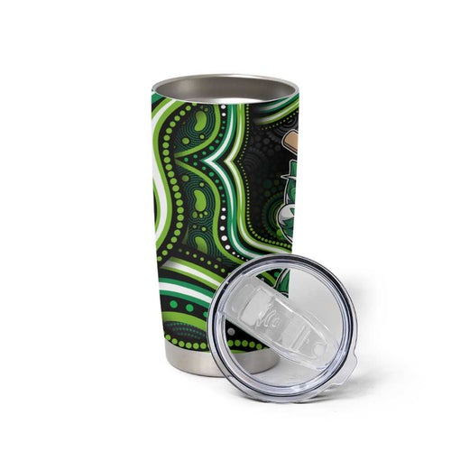 Melbourne Stars Cricket Tumbler Cup Australian Cricket Mascot - Modern Indigenous Style