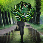 Melbourne Stars Cricket Umbrella Australian Cricket Mascot - Modern Indigenous Style