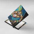 Gold Coast Titans Rugby Canvas Wall Art Tribal Polynesian Power Art - Lightning Mascot