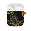 Personalized Penrith Panthers Rugby Mascot AirPods Case Aboriginal Dot Art - Dreamtime Rugby Mascot