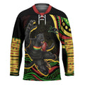 Personalized Penrith Panthers Rugby Mascot Hockey Jersey Aboriginal Dot Art - Dreamtime Rugby Mascot