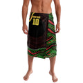 Personalized Penrith Panthers Rugby Mascot Lavalava Aboriginal Dot Art - Dreamtime Rugby Mascot